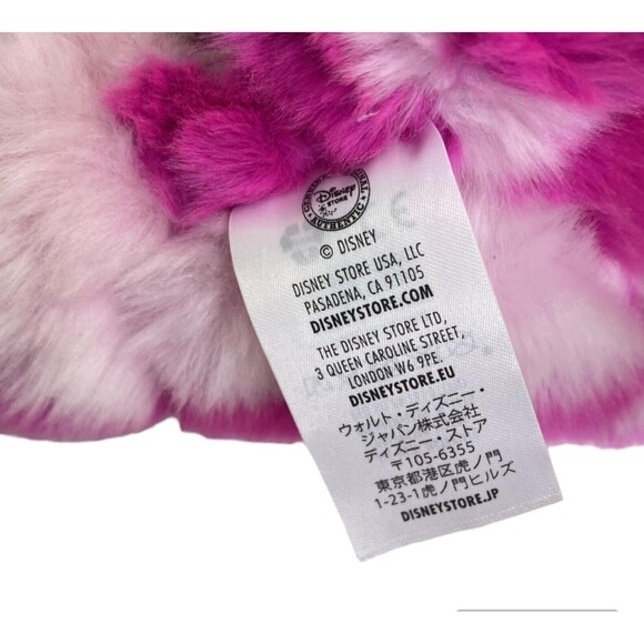 Cheshire Cat Alice in Wonderland Disney Store Plush Toy Stuffed Animal Pink - Picture 8 of 13